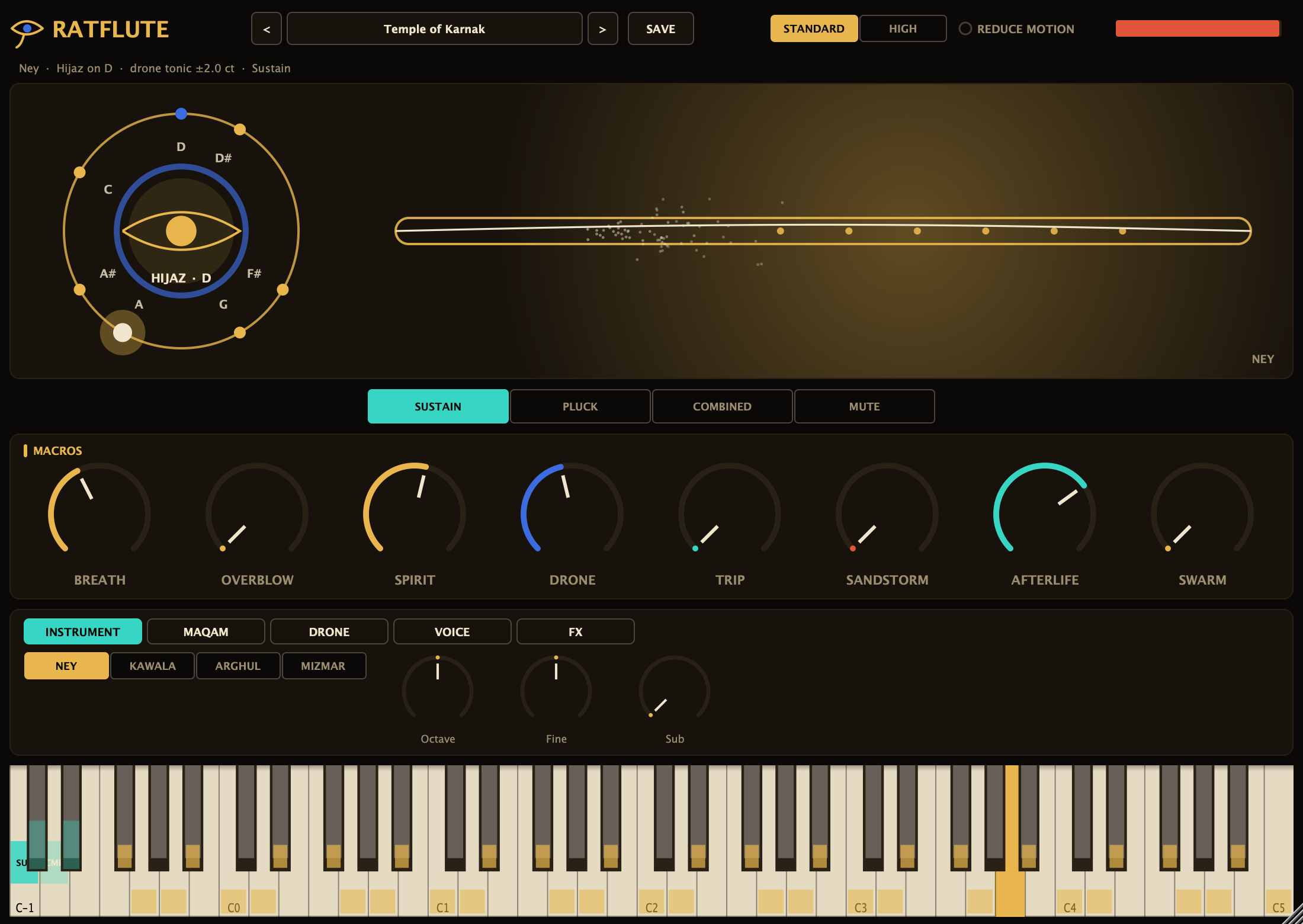 RatFlute plugin interface