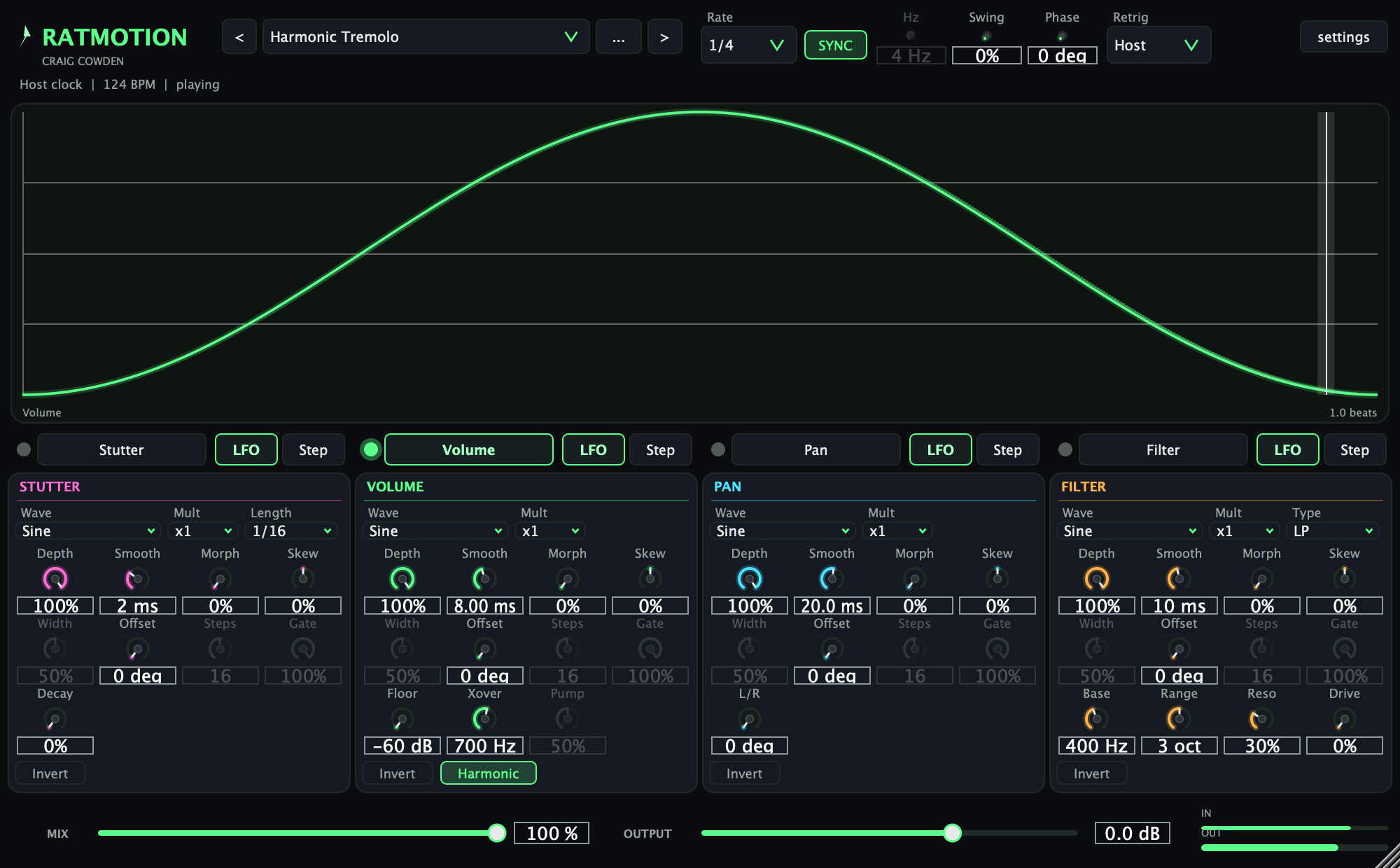 RatMotion plugin interface