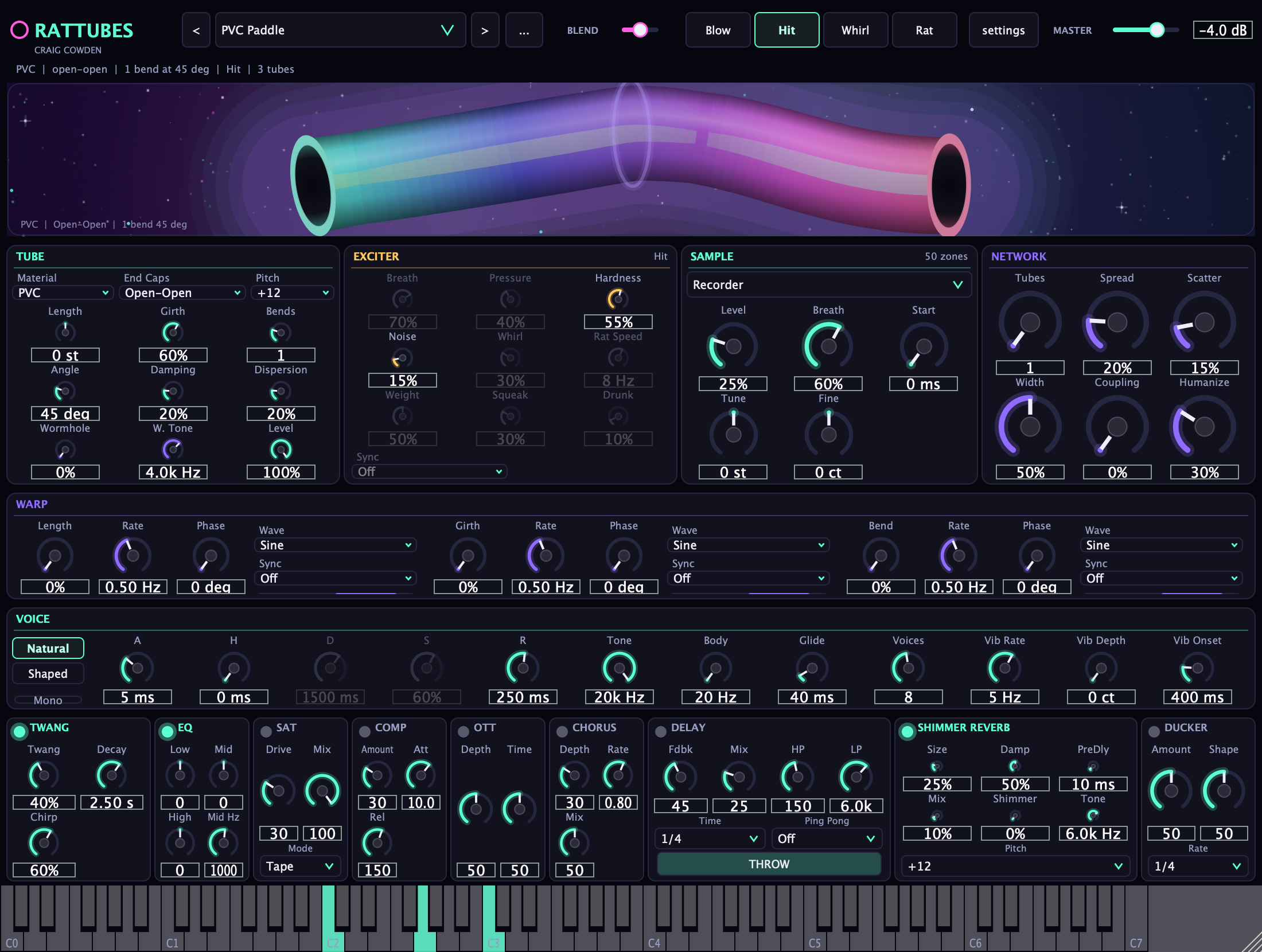 RatTubes interface