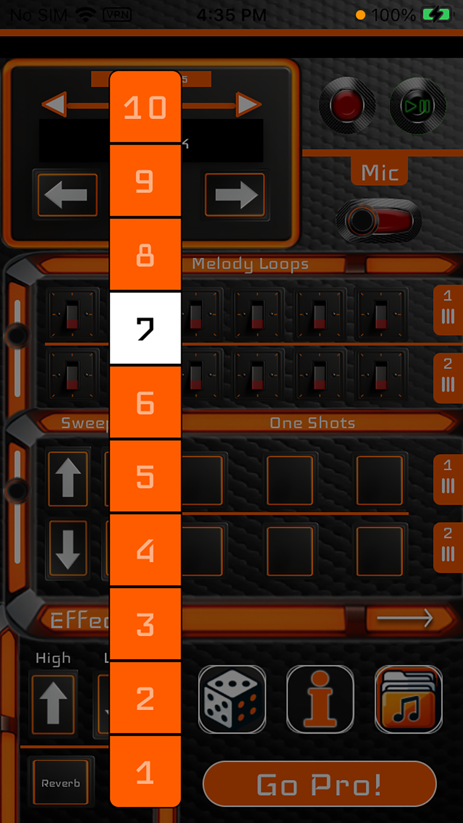 PsiLoops mixing interface